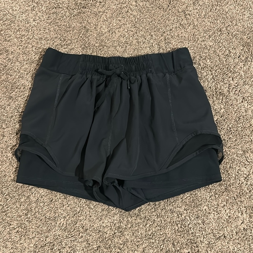 Black Running Shorts
